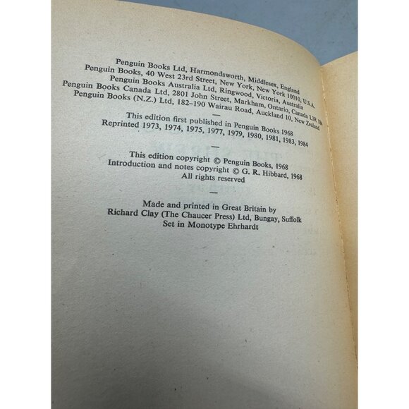 The Taming of the Shrew book paperback 1984 English New Penguin 254pgs READ - Picture 4 of 4